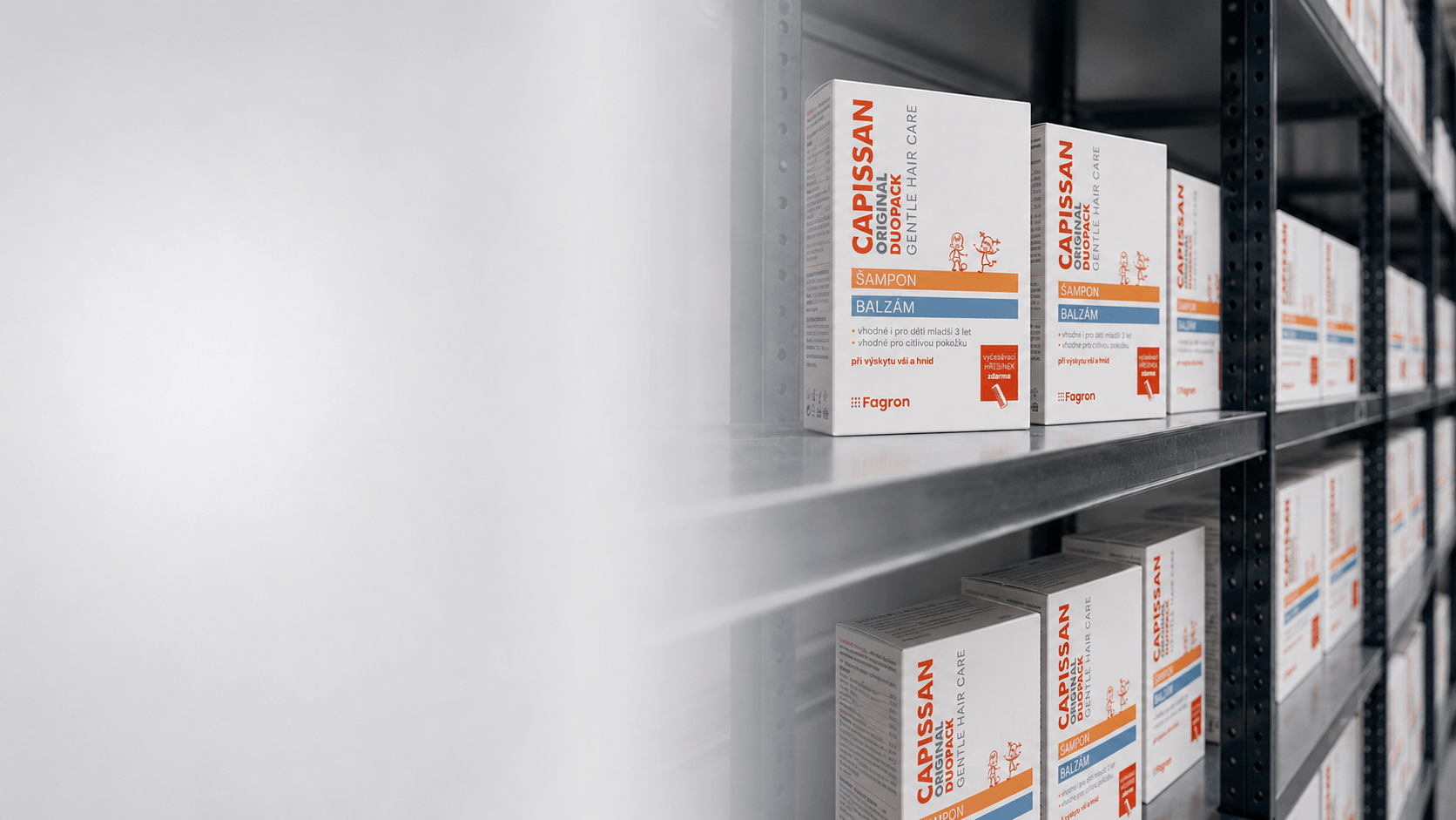 CAPISSAN® ORIGINAL v sklade — pripravené na distribúciu do lekární a drogérií